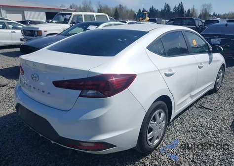 2019 Hyundai Elantra Se z USA, uszkodzony, nr VIN 5NPD74LF6KH484623